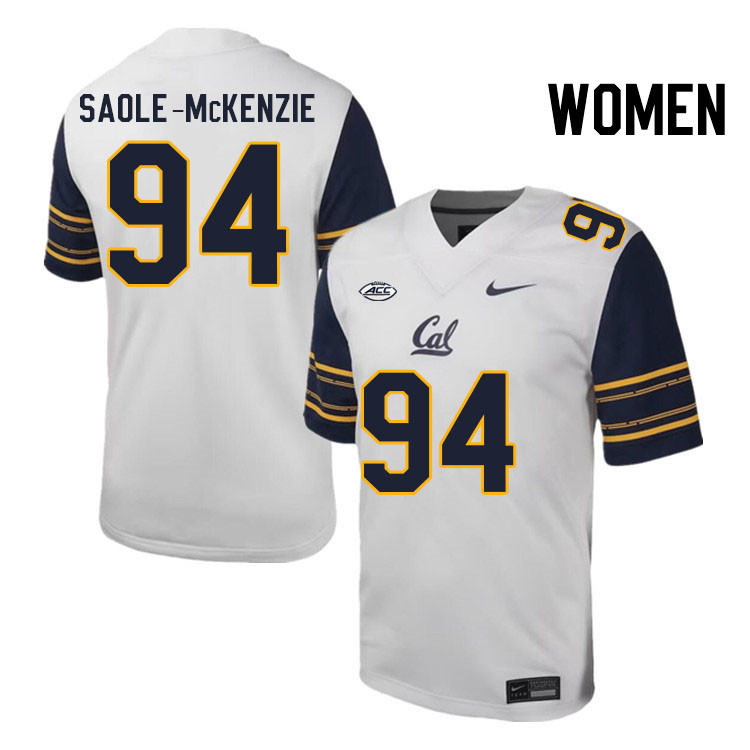 Women #94 Stanley Saole-McKenzie California Golden Bears ACC Conference College Football Jerseys Sti